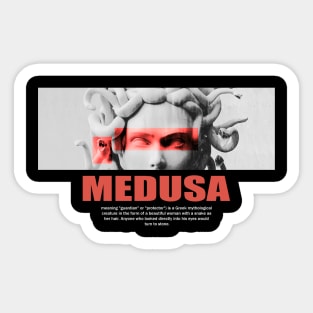 Streetwear-1 MEDUSA T-shirt Sticker